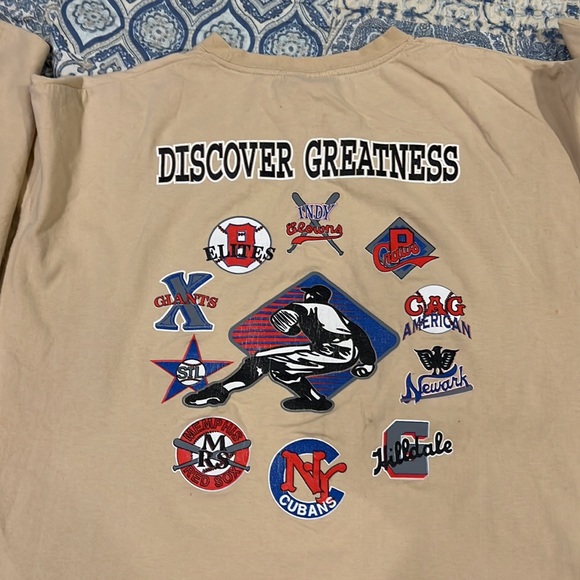 Vintage Negro Leagues Discover Greatness Commemorative T Shirt 2xl Rare - Picture 5 of 5